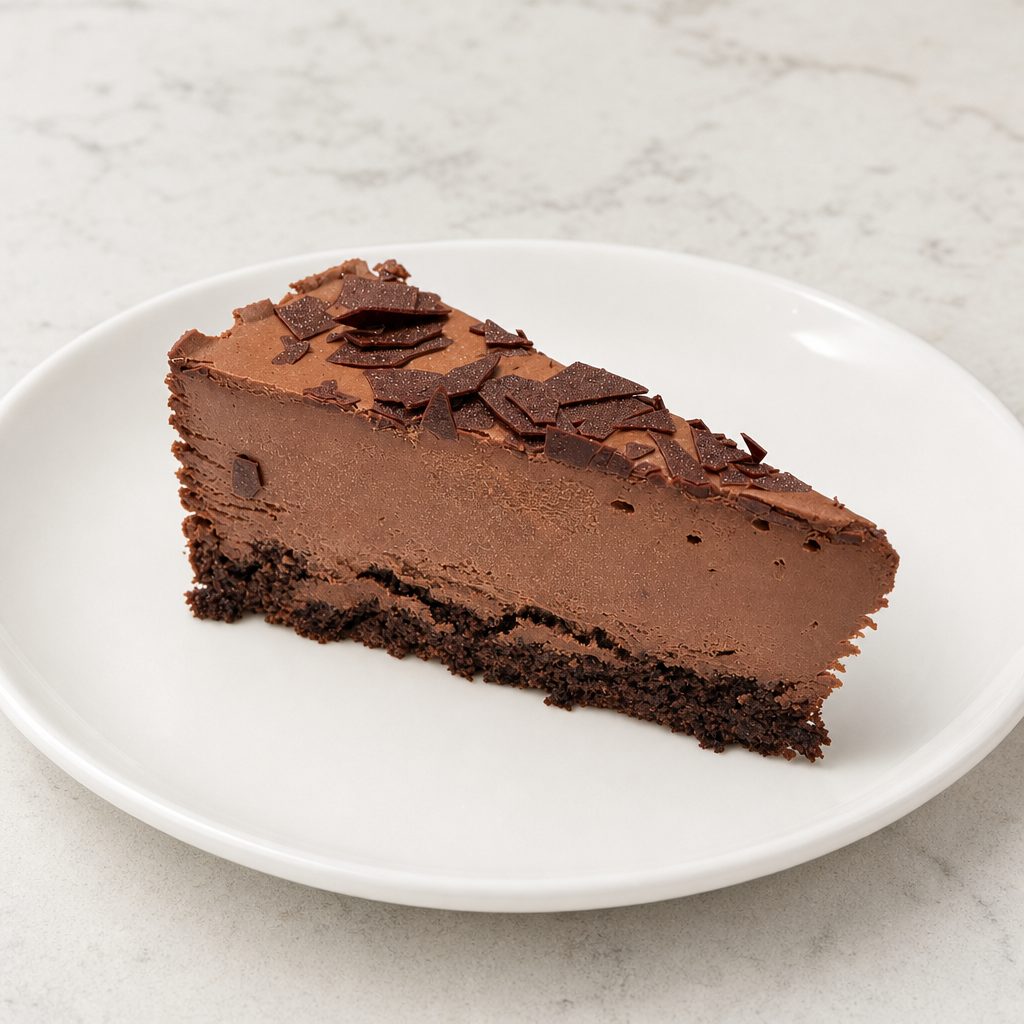 Chocolate Mousse Cake.
