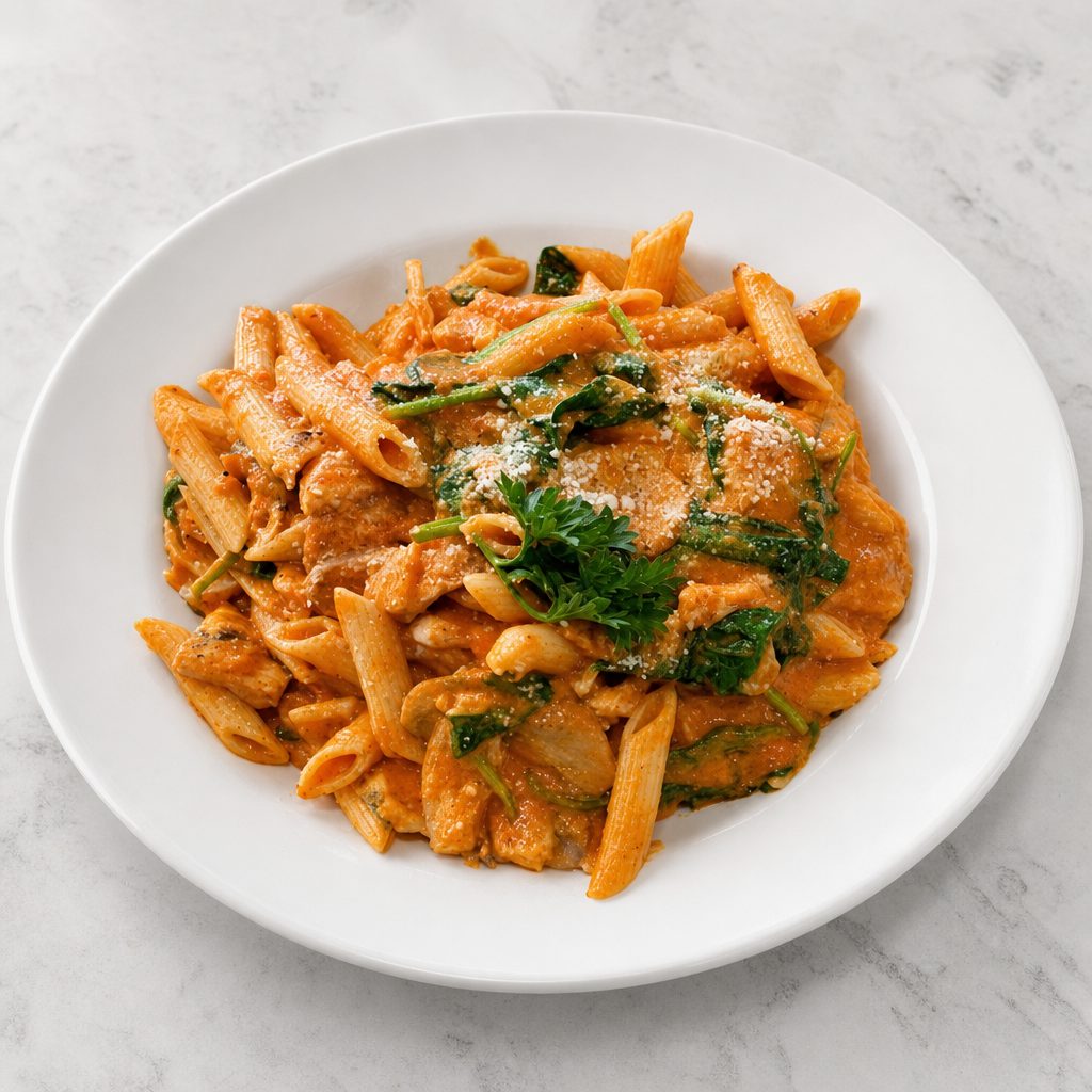 Chicken alla Vodka.
