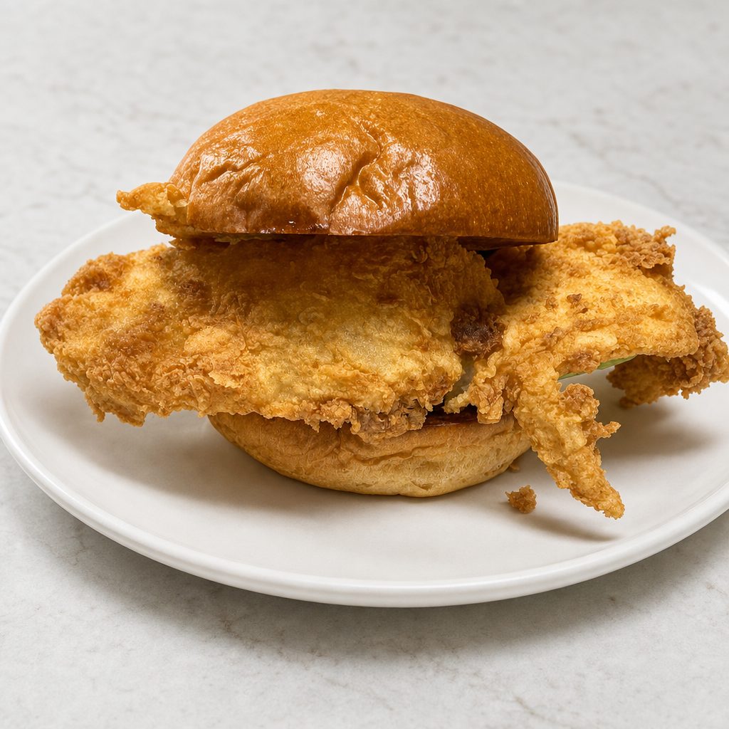 Filet of Sole Sandwich.