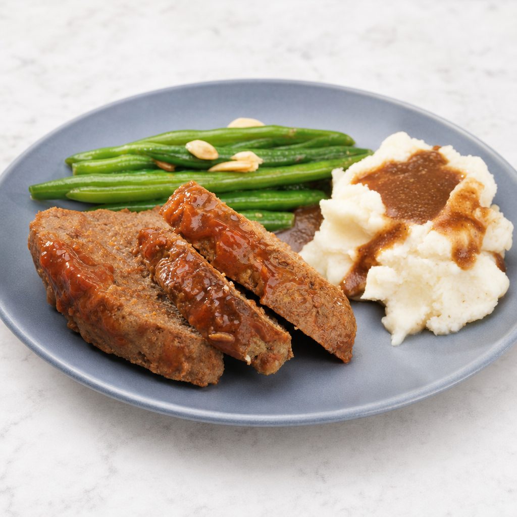 Baked Meatloaf.