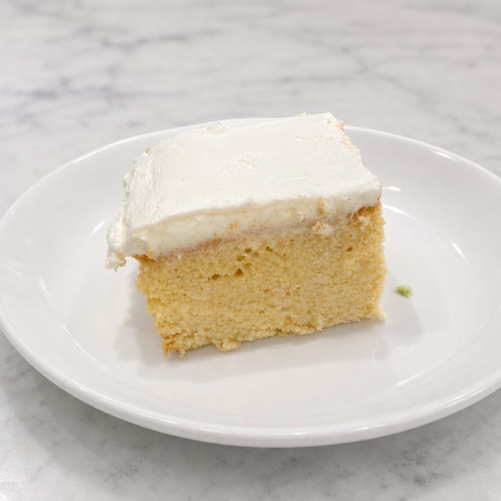Tres Leches Cake.