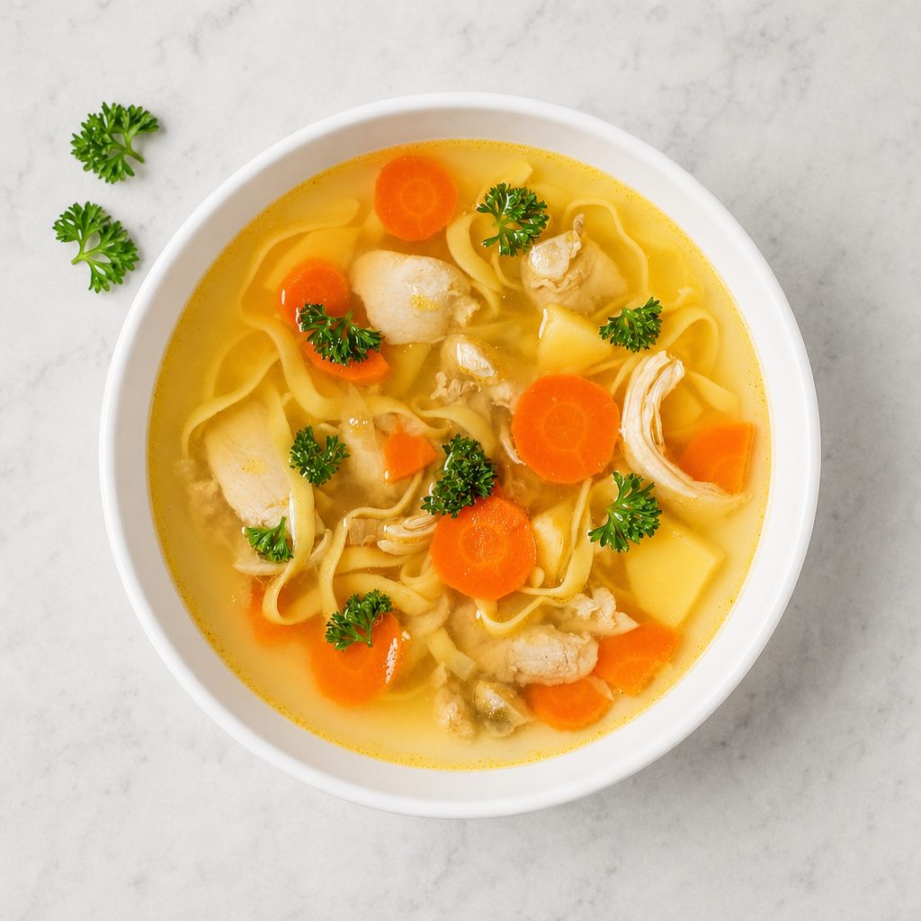 Chicken Pasta Soup.