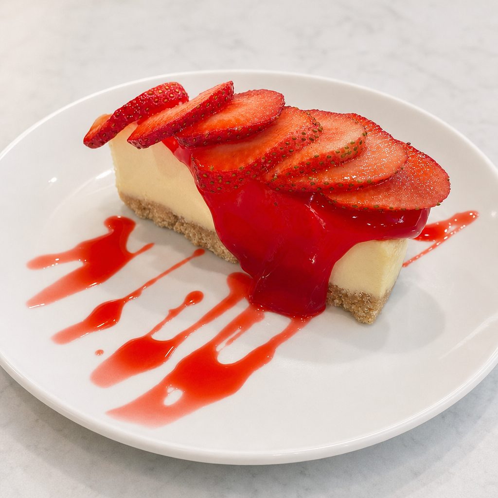 Strawberry Cheese Cake.