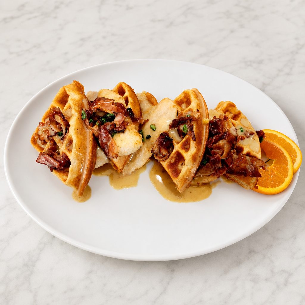 Chicken Waffles.