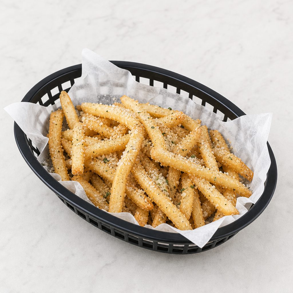 Garlic parmesan fries.