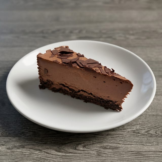 Chocolate Mousse Cake.