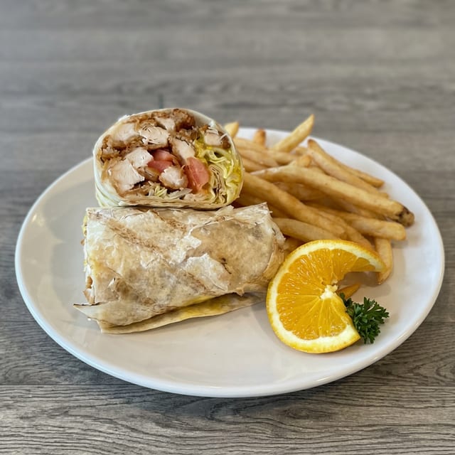 Honey Mustard Chicken Wrap.