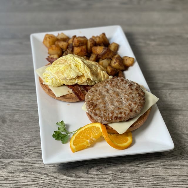 Sausage Egg & Cheese Sand.