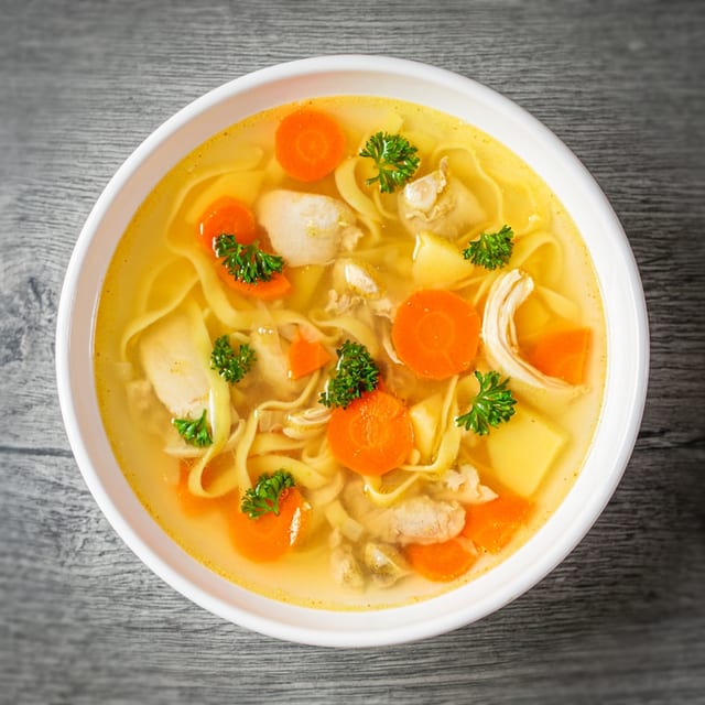 Chicken Pasta Soup.
