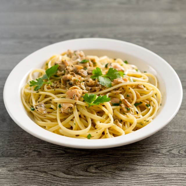 Linguini w/ Clam Sauce.