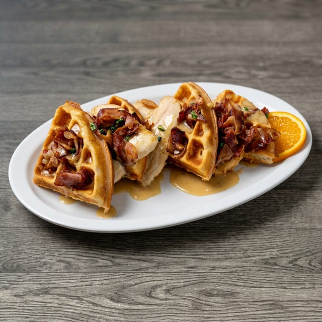 Chicken Waffles.