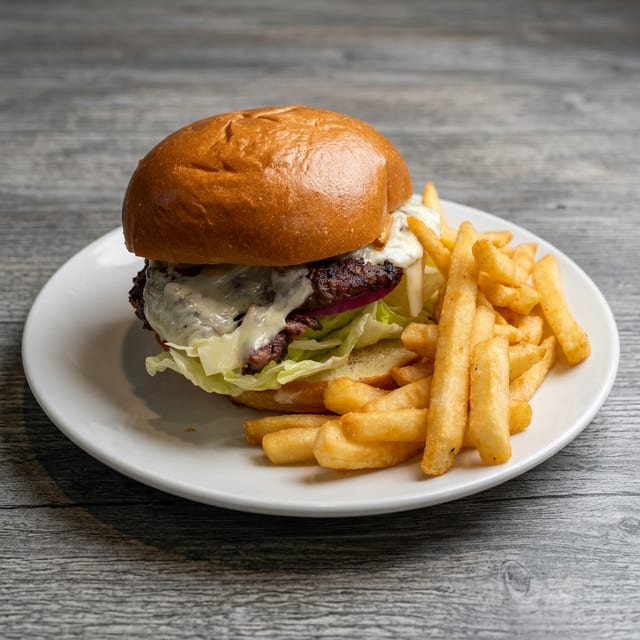 Classic Hamburger.