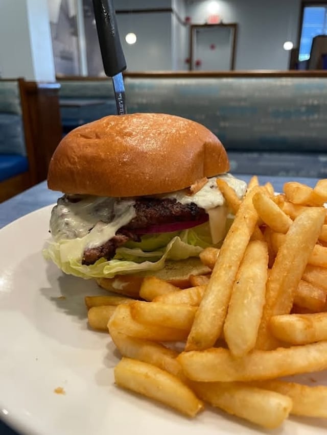 Bacon Cheese Burger.